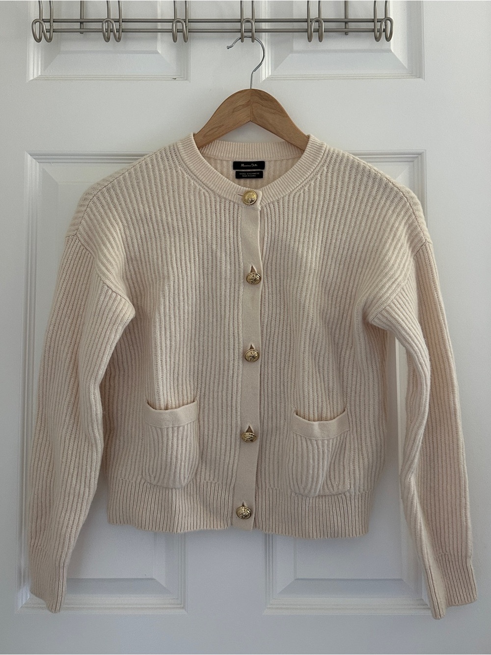 Massimo Dutti Wool Cashmere Cardigan
